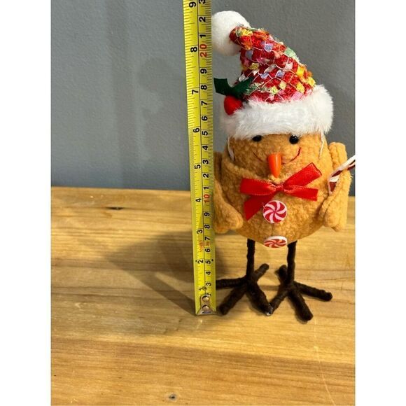 Gingerbread man Christmas bird - Picture 7 of 8